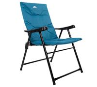 Paddy Folding Padded Deck Chair Trespass Mid Blue One Size