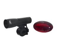 Trespass Photon Bike Light Set - Black - Black - One Size