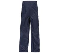 Trespass Kids Qikpac Compact Pack Away Waterproof Trousers with 3 Pocket Openings - Navy, Size 3/4