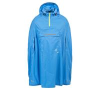 Trespass Qikpac Unisex Hooded Waterproof Packaway Poncho - Cobalt - Cobalt - S