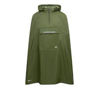 Trespass Qikpac Unisex Hooded Waterproof Packaway Poncho - Moss - M - Moss - 100% Polyamide