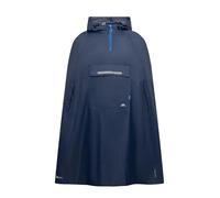 (M, Navy) Trespass Qikpac Unisex Hooded Waterproof Packaway Poncho