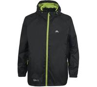 Trespass Qikpac Waterproof Packaway Jacket in Black | Size: 5-6 Years Trespass Black 5-6 Years