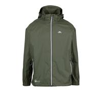 Trespass Qikpac X Unisex Packaway Jacket (Moss) - Grey - Size Large