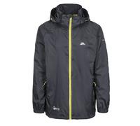Trespass Men's Qikpac X Packaway Jacket in Jet Black | Size: Small Trespass Jet Black S