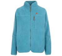 Trespass Quake Leather Trim Fleece Jacket In Blue Blue XXL