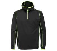 Trespass Quick Dry Oxy Men's Outdoor Hooded Top available in Black - Small