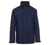 Trespass Rainthan Waterproof Rain Jacket with Concealed Hood - Navy, XX-Small