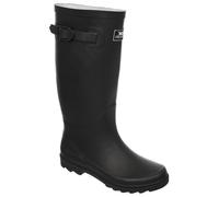 (8 UK, Black) Trespass Recon X Mens Waterproof Rubber Wellington Boots
