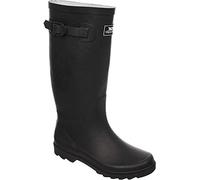(7 UK, Black) Trespass Recon X Mens Waterproof Rubber Wellington Boots