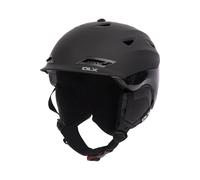 (L, Black/Black) Trespass Adults Renko DLX Ski Helmet