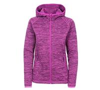 Trespass Riverstone, Cerise Marl, M, Warm Fleece Jacket with Hood 230gsm for Women, Medium, Pink