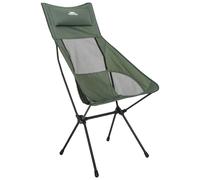 Trespass Roost Tall Lightweight Folding Chair - Olive - One Size