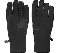 Trespass Royce, Black, XS/S, Touchscreen Compatible Softshell Gloves Adult Unisex, X-Small / Small, Black
