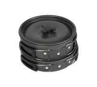 Trespass Scoff Camping Cookware Set - Black - One Size