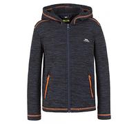 Trespass Shaw, Navy Marl, 2/3, Warm Fleece Jacket with Hood 230gsm for Kids / Boys, Age 2-3, Blue