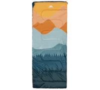 Trespass Sleeping Bag Lull - 3 Season, Printed, Envelope Shape, Shoulder Drawcord, 2 Way Zip, 180cm x 70cm, Comfort 0ºC, Upper 5ºC, Lower -12ºC