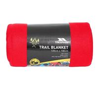 Trespass Fleece Blanket 120 x 180cm Snuggles Red EACH