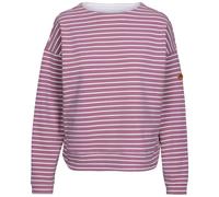 Trespass Soothing Striped Marl Top In Purple Purple XS