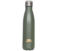 Trespass Stainless Steel Water Bottle Thermal Insulated Bottle Flask Hot & Cold, Olive