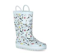 Trespass Starryton Kids Waterproof Rubber Wellington Boots