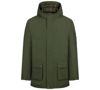 Trespass Stewart Mens Padded Rain Jacket - Dark Vine Green
