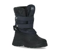 Trespass Strachan II Boys Waterproof Snow Boots Insulated in Black & Navy
