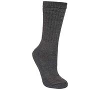 Trespass Stroller, Black Marl, 7/11, Warm Socks for Men, UK Sizes 7-11, Black