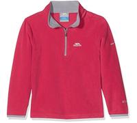 Trespass Sybil, Raspberry, 3/4, Ultralight Microfleece 130gsm for Kids / Girls, Age 3-4, Pink