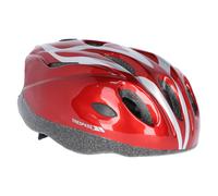 Trespass Tanky Youths Cycle Helmet - 48/52 52/56 - Metallic Red