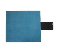 Throw Waterproof Checked Foldable Blanket Trespass Mid Blue One Size