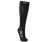 Trespass Trapped-Unisex Ultralight DLX Ski Sock, Black, L