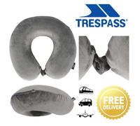 Trespass Memow Memory Foam Travel Pillow Grey OS