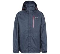 Trespass Tredt Men Dupree Waterproof Jacket with Removable Hood - Navy Marl, X-Large