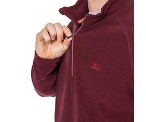 Trespass Tredt Men Keynote Warm Microfleece 140GSM - Prune, M