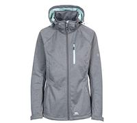 Trespass Tredt Women Drea Waterproof Jacket with Removable Hood - Carbon Marl, XX-Small