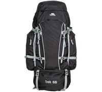 Trespass Trek 66L Backpack Grey Outdoor Waterproof Travel Gym Training Bag Mens