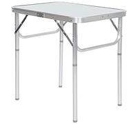 Trespass Trestles Aluminium Portable Folding Camping Table Adjustable Height