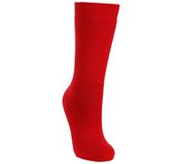 Trespass Tubular Ski Socks - Red, Size 12/3