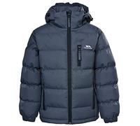 Trespass Tuff Boys’ Padded Windproof Jacket, Flint, 7-8 Years