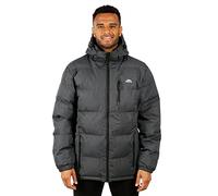 Trespass Tuff, Flint, 3/4, Waterproof Jacket with Removable Hood for Kids / Boys, Age 3-4, Grey