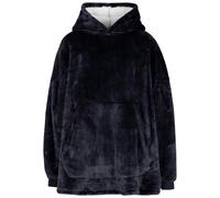 Trespass Unisex Adult Cosiness Oversized Hoodie Blanket - Navy - One Size - Navy - 100% Polyester