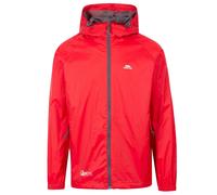 Trespass Adults Unisex Qikpac Packaway Waterproof Jacket (Red) - Size Medium