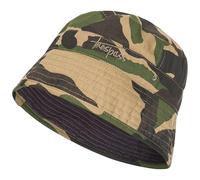Trespass Unisex Bucket Hat Zebedee - Embroidered Logo, Woven, 100% Cotton