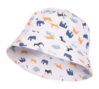 Trespass Kids Boys Girls Bucket Hat Unisex Pattern Breathable Cotton Zebedee