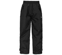 Trespass Unisex Echo Trousers, Black, Size 11 Size 12 UK