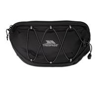 Trespass Unisex Hip Pack Avelin - Bungee Cord, Reflective Elements, Internal Organiser, 3 Zip Pockets, Hidden Rear Pocket, Key Holder