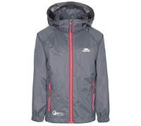 Trespass Unisex Jacket Qikpac X - Waterproof Packaway, Contrast Zips, 2 Zip Pockets, Hood Folds, Storm Flap, Ventilated Yoke, Elasticated Cuffs, Reflective Piping