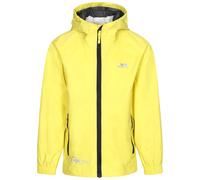 Trespass Qikpac Jacket, Yellow, 7/8, Compact Packaway Waterproof Jacket Kids Unisex, Age 7-8, Yellow