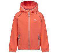 (11/12 years, Soft Orange) Trespass Kids Softshell Jacket Lightweight Belmoon